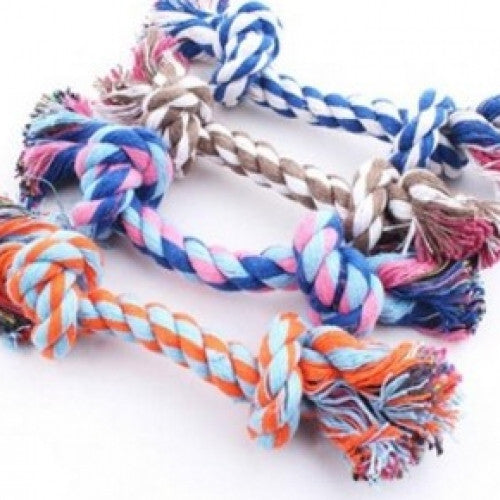 Braided Bone Chew Knot Rope