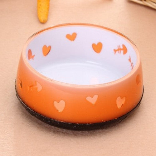 Acrylic Non-Slip Cat Bowl